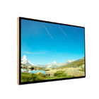 수직 HD LCD 광고 스크린 벽 산 알루미늄 가장자리 AC 110V - 240V