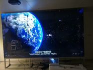 좁은 날의 사면 LCD 영상 벽 전시 실내 49 인치 HD 4k 해결책 광고