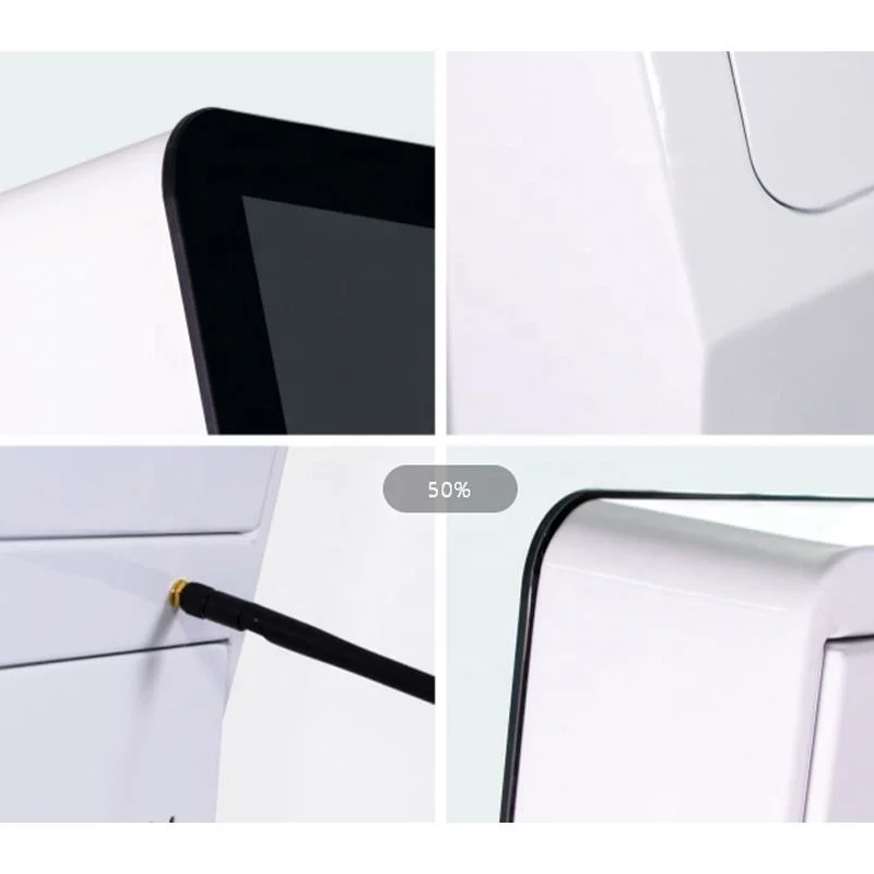 Curved 23.6 32 39 43 Inch Floor Standing Touchscreen Self Service Queue Kiosk Bank Restaurant Menu Hotel Ordering