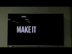 LCD 비디오 벽 UHD 4K 디지털 사이니지 55 인치 450 밝기