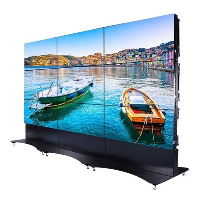 최고 좁은 날의 사면 광고를 위한 접합 스크린 3x3 LCD 영상 벽
