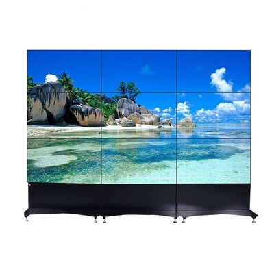 DID HD 이음새가 없는 LCD 영상 벽 상업 광고 좁은 날의 사면 LCD 영상 벽
