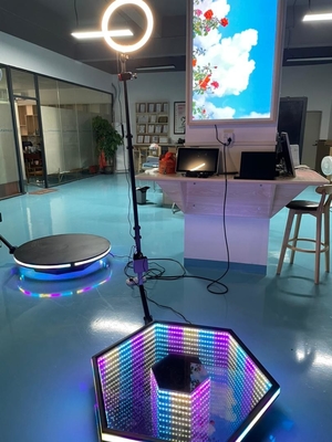 회전 3D 홀로그램 디스플레이 자동 360도 셀카 사진 부스