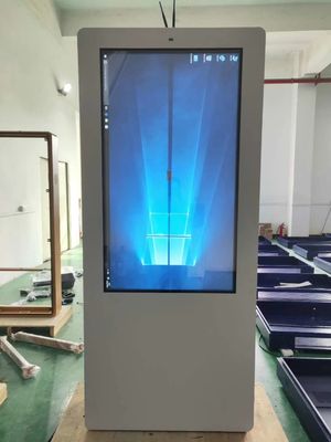 바닥에 서 있는 IP65 방수 외부 LCD 디지털 사이니지 50000 시간 수명