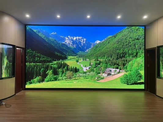 COB 미니 LED HD 디렉트 디스플레이 실내 LED TV 스마트 오피스 회의 135 &quot;큰 화면