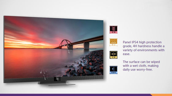 COB 미니 LED HD 디렉트 디스플레이 실내 LED TV 스마트 오피스 회의 135 &quot;큰 화면