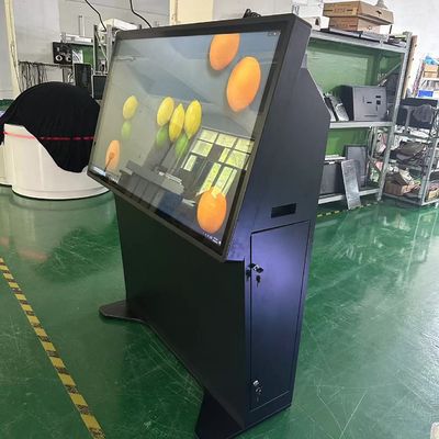 55인치 스탠드 터치 스크린 키오스크 내장된 i7 컴퓨터와 함께 Pcap LCD 모니터