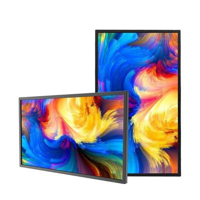 보호된 온화된 유리로 60Hz 갱신 LED 디지털 사이니지