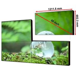 가득 차있는 HD 55" 수직 좁은 날의 사면 LCD 영상 벽면 3840x2160 해결책