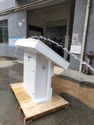 1920x1080 해상도로 49인치 외관 디지털 사이니지 키오스크