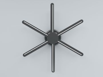 가게 바 3d 프로젝터 홀로그램을 위한 와이파이 65 센티미터 3D 홀로그램 광고 방송 디스플레이 LED 팬 3D 전문자필 사진 비디오