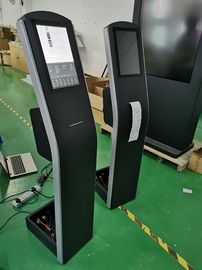 12.1인치 바닥 서 있는 용량 터치 스크린 키오스크와 THERMAL 프린터 내장 안드로이드 또는 PC OS 지불 키오스크