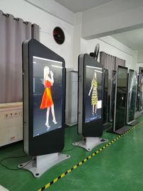 두 배는 다 접촉 디지털 방식으로 Signage 1920년 RGB × 금속 상자로 1080 FHD 편들었습니다