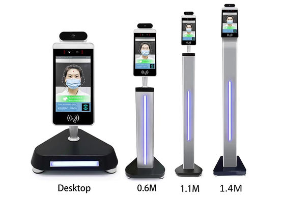 RFID 카드 판독기 생체 측정 얼굴 인식 자동 열 임시 측정 액세스 시스템 얼굴 인식 단말기