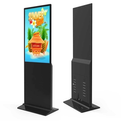 안드로이드 WIFI 지면 서 있는 LCD 디지털 방식으로 Signage LCD 광고 전시 IPS 터치스크린