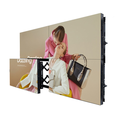 최고 좁은 날의 사면 광고를 위한 접합 스크린 3x3 LCD 영상 벽
