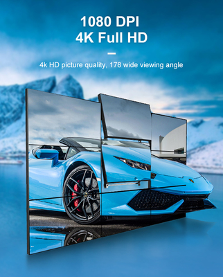 46 49 55 인치 디지털 간판 영상 벽 2x2 3x3 4x4 4K 광고 LCD 접합 스크린