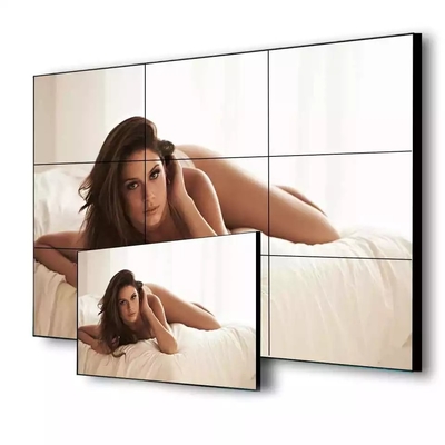 광고 LCD 짜집기 화면 3x3 46 - 65 인치 실내 LCD 비디오 월