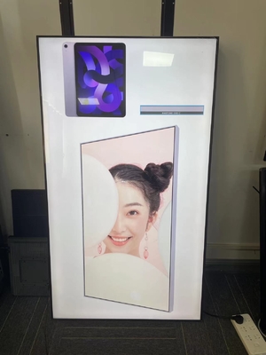 55 인치 65 인치 라이트 박스 LCD 디스플레이 화면 TFT 형태 울트라 좁은 프레임