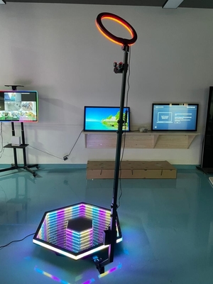 회전 3D 홀로그램 디스플레이 자동 360도 셀카 사진 부스